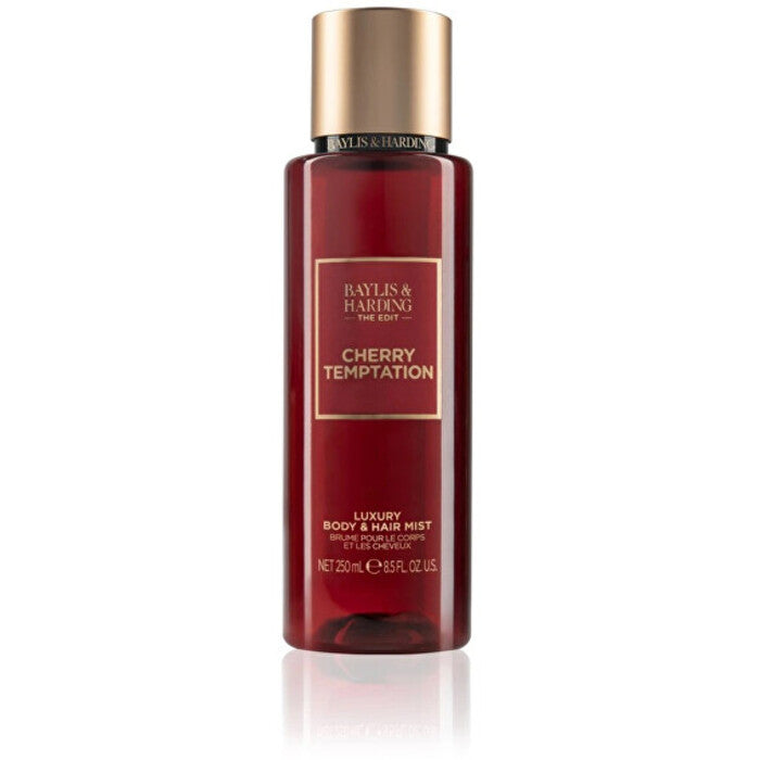 Baylis & Harding Cherry Temptation Redaguoti prabangų korpusą & Plaukų migla – Mlha na tělo a vlasy 250ml