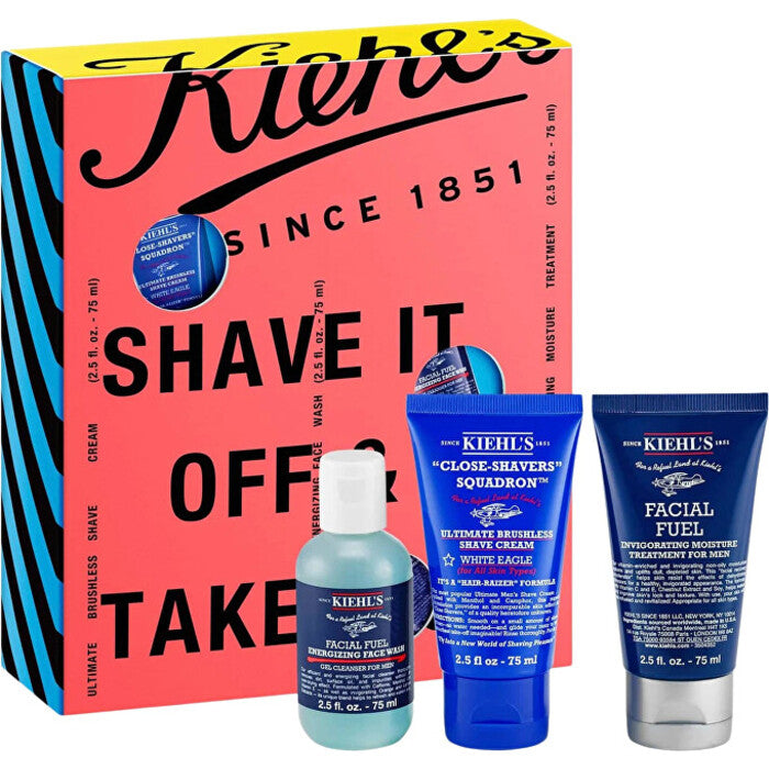 Kiehls Nuskusti jį ir Take Off – dovanų rinkinys Vyrams
