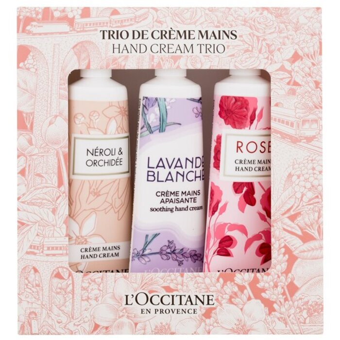 L´occitane Rankų kremo trio rankų kremų rinkinys – dovanų rinkinys 30ml Moterims