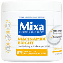 Mixa Niacinamide Bright Moisturizing Anti-Dark Spot Cream - Hydratační krém proti tmavým skvrnám 400ml