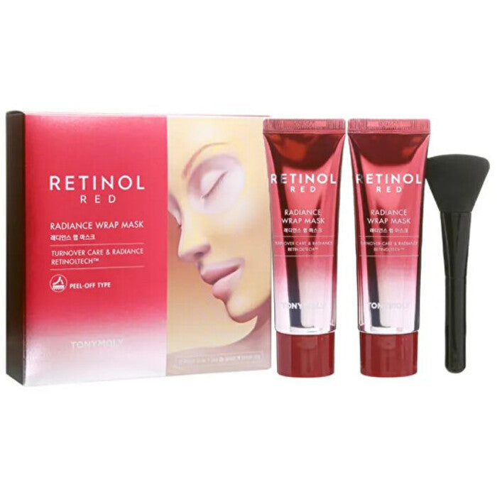 Tony Moly Red Retinol Radiance Wrap Wrap maskikomplekt – kinkekomplekt naistele