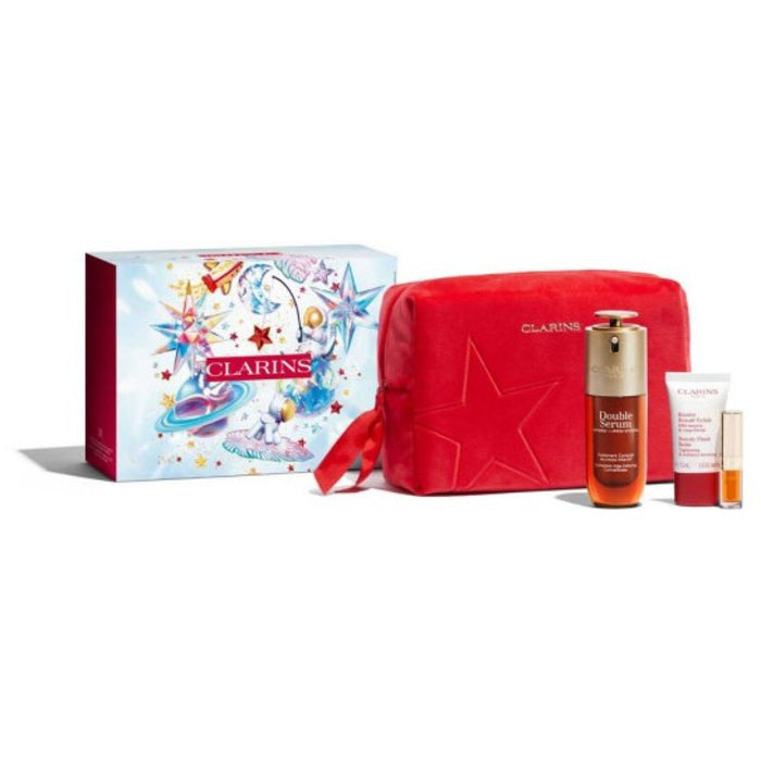 Clarins Dvigubo serumaso rinkinys – dovanų rinkinys Moterims