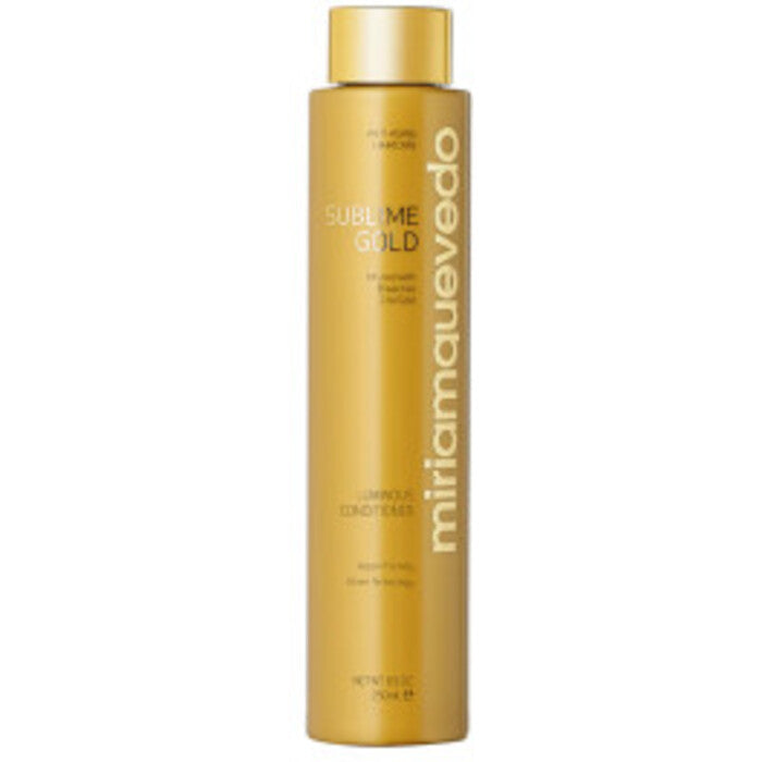 Miriam Quevedo Sublime Gold Luminous šampūnas – atkuriantis šampūnas spindintiems plaukams 250ml
