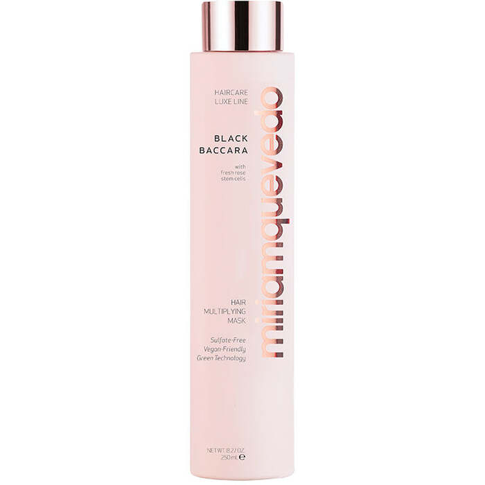 Miriam Quevedo Black Baccara Hair Multiplying Mask – regeneruojanti kaukė plaukų augimui 250ml