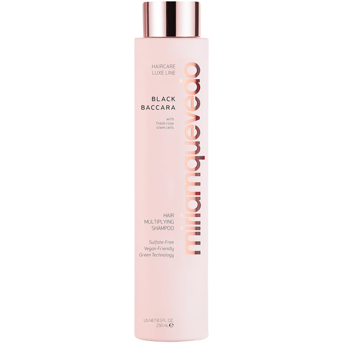 Miriam Quevedo Black Baccara Hair Multiplying šampūnas – prabangus atkuriantis šampūnas plaukų augimui 250ml