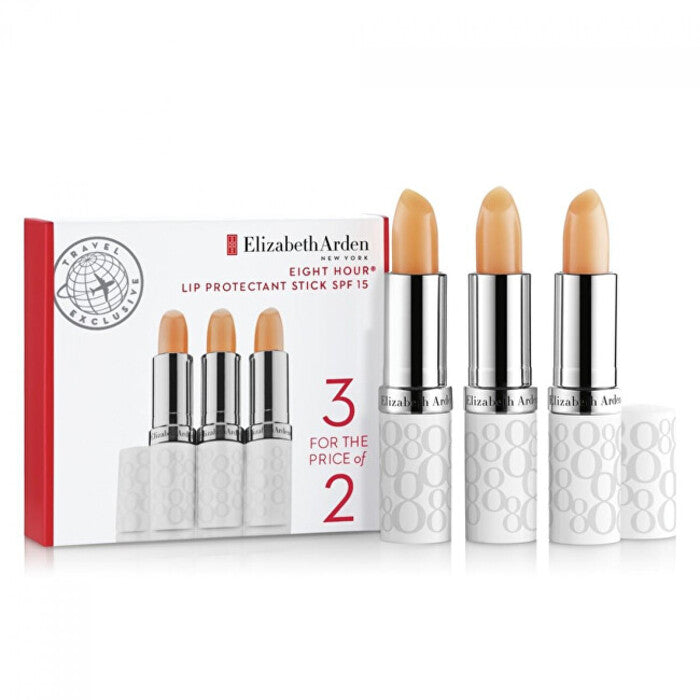 Elizabeth Arden Eight Hour kremas Lip Protect Trio – lūpų balzamų rinkinys Moterims