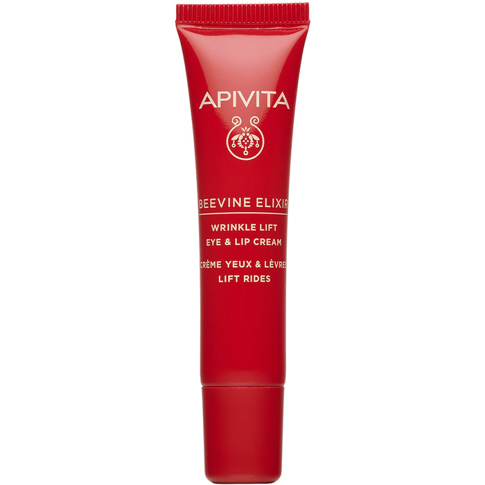 Apivita Beevine Elixir Wrinkle Lift Eye & Lūpų kremas – Akių ir lūpų kremas nuo raukšlių 15ml
