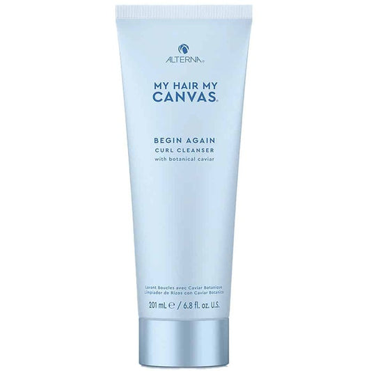 Alternatyva mano plaukai. Mano drobė. Begin Again Curl Cleanser – šampūnas banguotiems ir garbanotiems plaukams