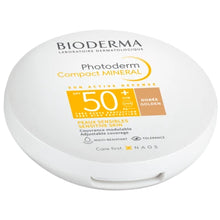 Bioderma Photoderm Golden Compact Mineral SPF 50+ – kompaktiška pudra 10.0g Moterims