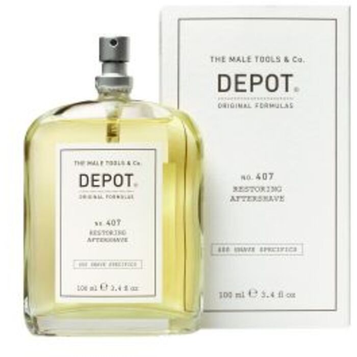 Depot No. 407 Atkuriamasis losjonas po skutimosi - Gaivinantis losjonas po skutimosi 100 ml Moterims