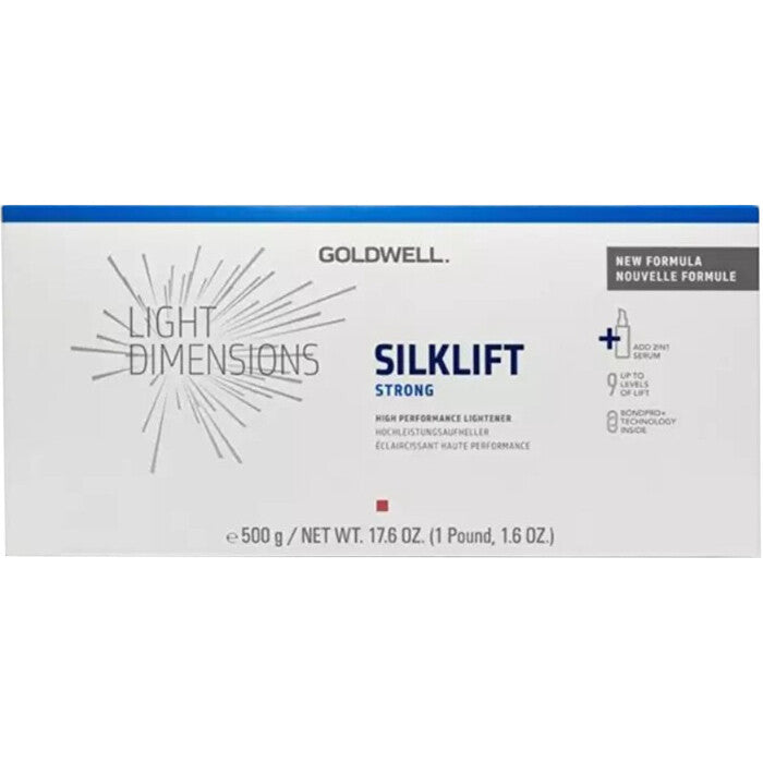„Goldwell Light Dimensions SilkLift Strong“ šviesinamieji plaukų milteliai, 500 ml Moterims