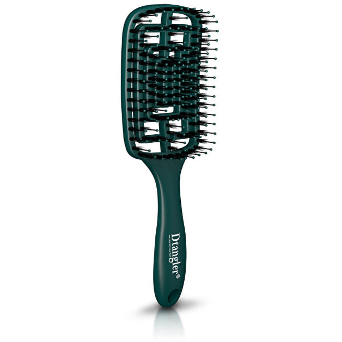 Dtangler Dry Blow GLOW AND GO smaragdo žalias plaukų šepetys Moterims
