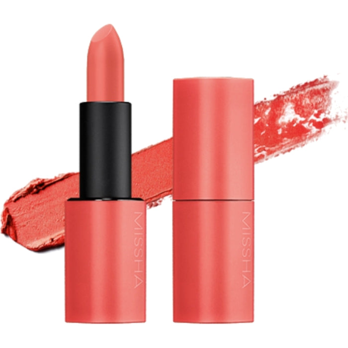 Missha Dare Rouge Velvet lūpų dažai - matiniai lūpų dažai 3,5 g 5 Encore Salsa Moterims