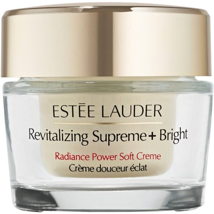 „Estee Lauder Revitalizing Supreme+ Bright Radiance Power Soft Creme“ drėkinamasis ir skaistinantis odos kremas, 50 ml. Moterims
