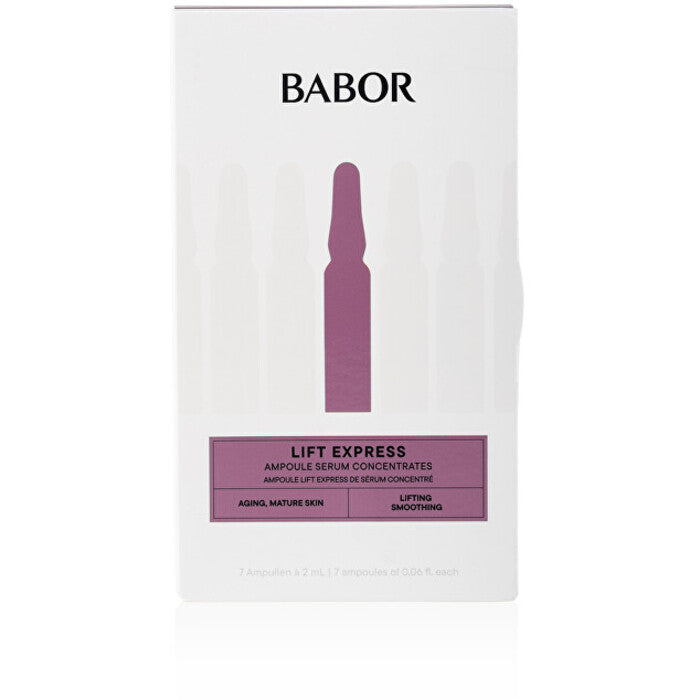 Babor Lift Express ampulių koncentratai (7 x 2 ml) - odos atjauninimo ampulės 2 ml Moterims