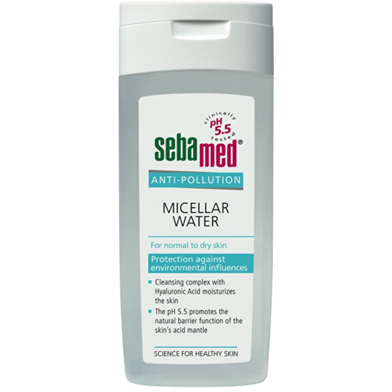 Sebamed micelinis vanduo nuo taršos – micelinis vanduo normaliai ir sausai odai, 200 ml Moterims
