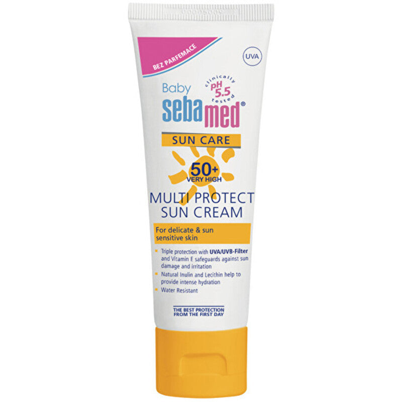 Sebamed Baby Multi Protect Sun Cream OF 50+ bekvapis kremas nuo saulės, 75 ml Moterims