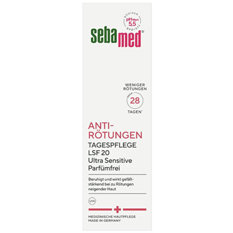 Sebamed dienos kremas nuo paraudimo SPF 20 - lengvas dienos kremas 50 ml Moterims