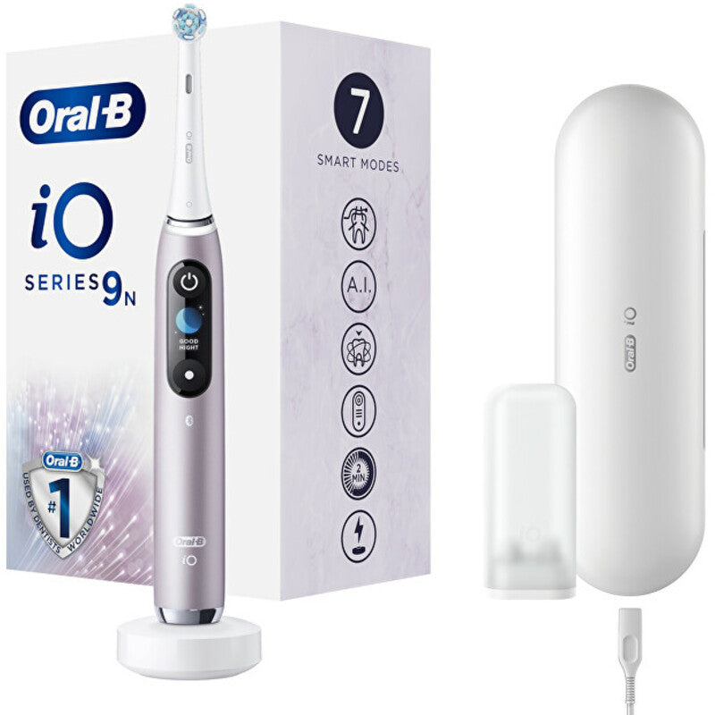 Oral B iO Series 9 ( Rose ) – elektrinis dantų šepetėlis