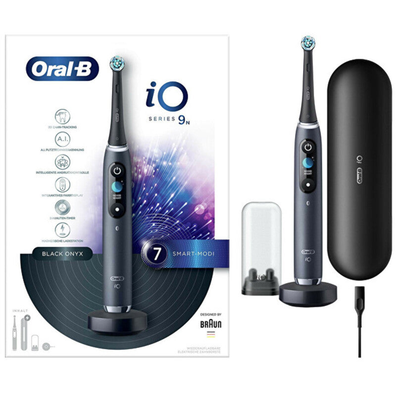 Oral B iO Series 9 ( Black Onyx ) – elektrinis dantų šepetėlis