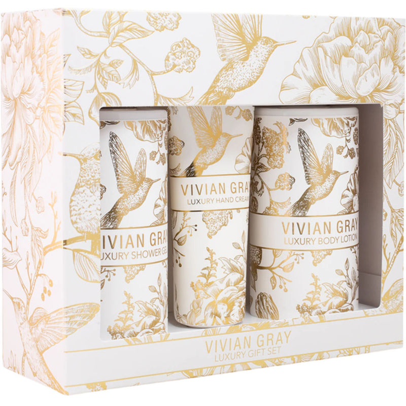 Vivian Gray Velvet Romance Body Care Set – kūno priežiūros dovanų rinkinys