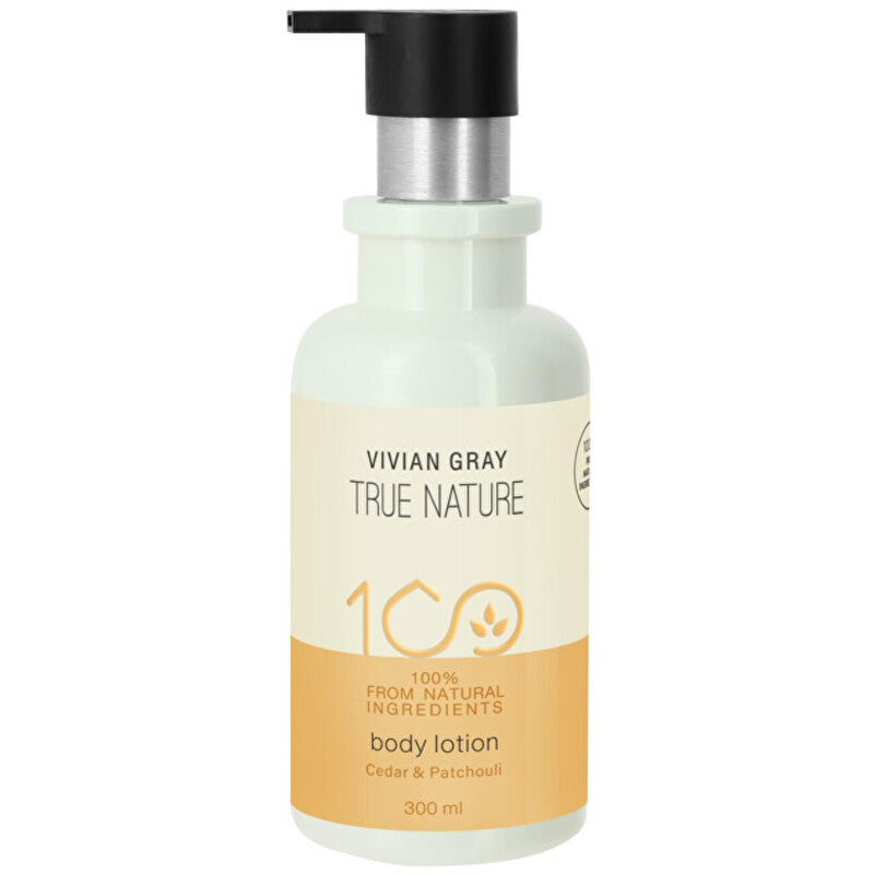 Vivian Gray Tikras gamtos kedras ir Patchouli kūno losjonas – kūno losjonas 300ml