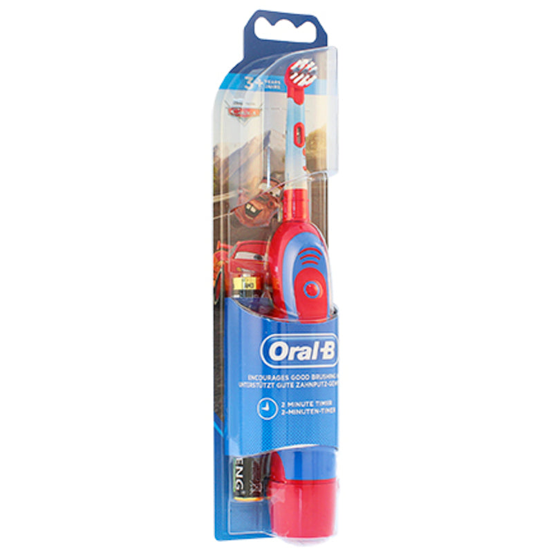 Oral B Stages Power Kids Cars – baterijomis maitinamas dantų šepetėlis