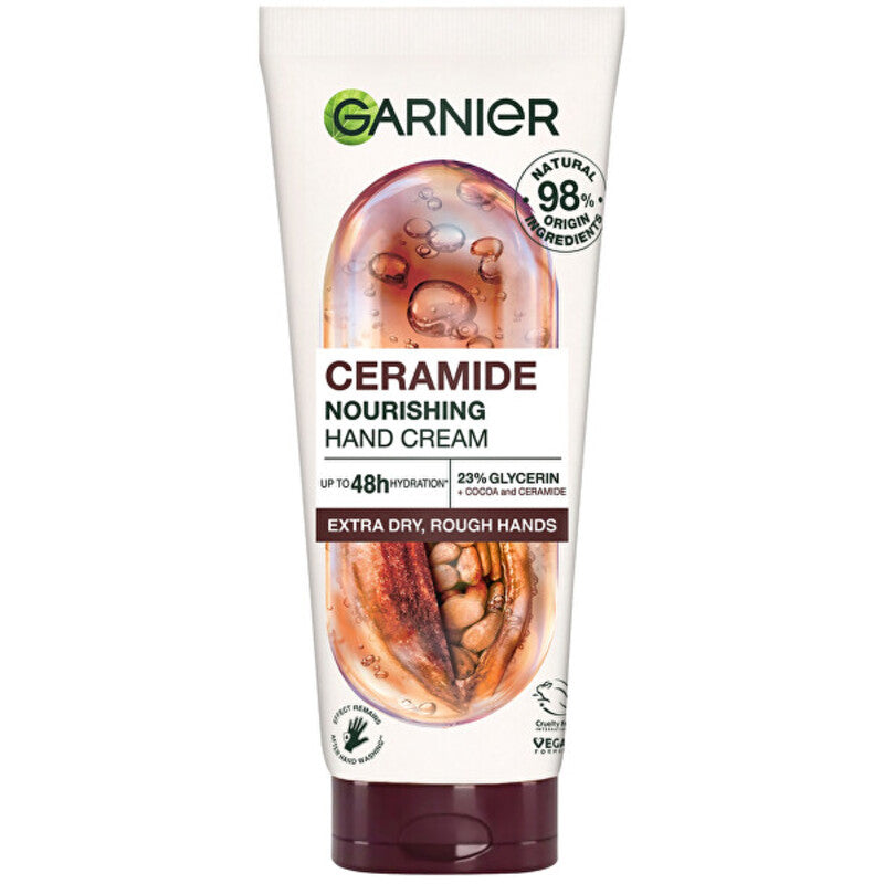 GARNIER Ceramide Nourishing Hir Cream – Maitinamasis rankų kremas 75ml