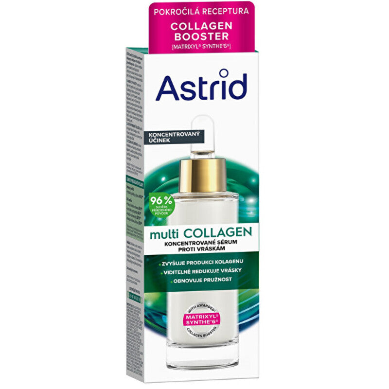 Astrid Multi Collagen Serum – koncentruotas serumas nuo raukšlių 30ml