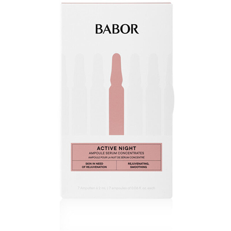Babor „Active Night Ampoule Concentrates“ – naktinės ampulės odos atnaujinimui