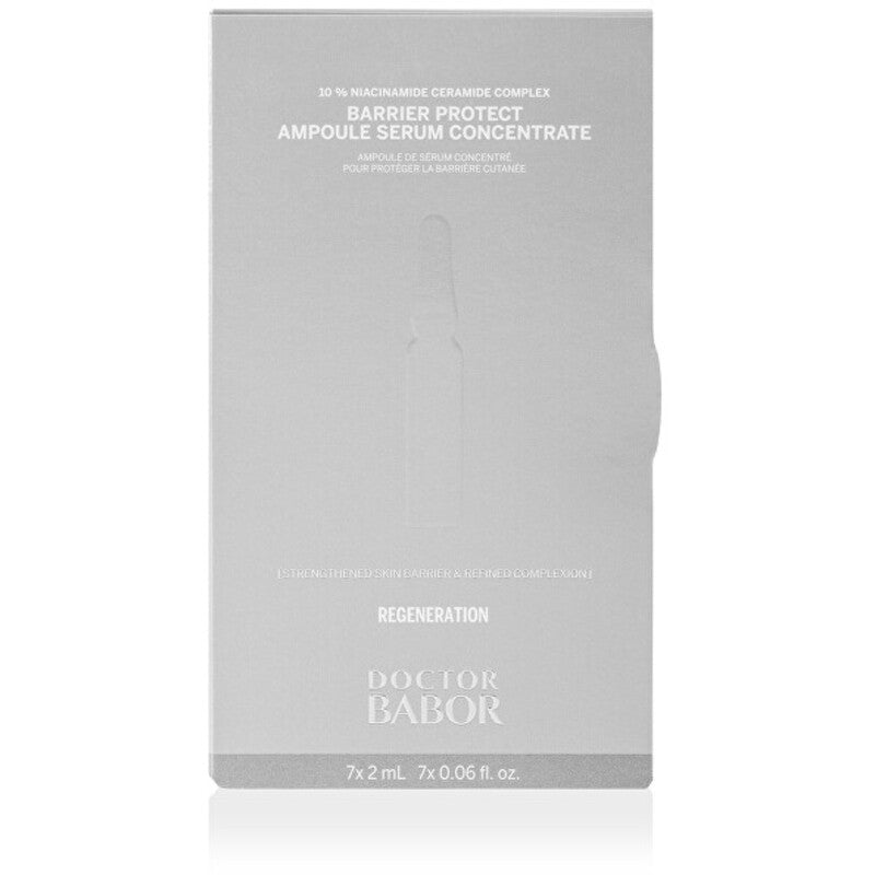 Babor Barrier Protect Ampoule Concentrates – regeneruojančios odos ampulės 2ml