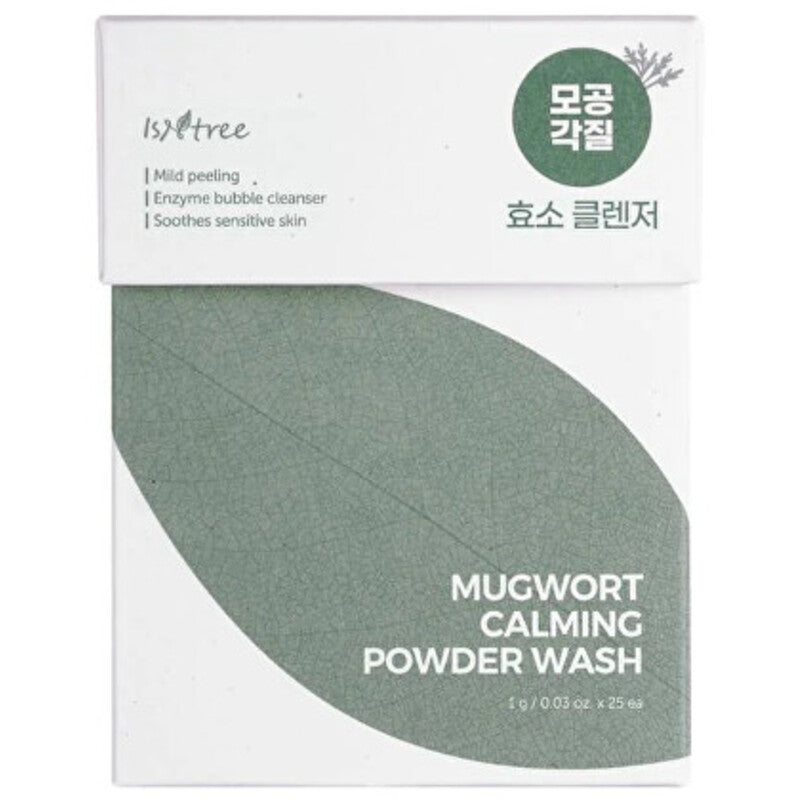 Isntree Mugwort Calming Powder Wash – raminanti valomoji pudra 1.0g