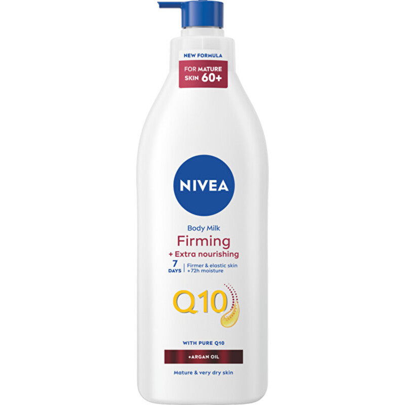 Nivea Q10 Firming ir Extra Nourishing Body Milk – Ypatingai maitinamasis stangrinantis pienas 400ml