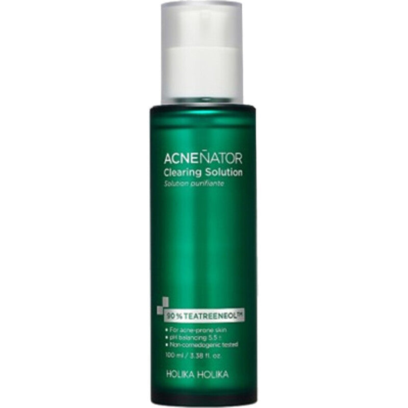 Holika Holika Acnenator Clearing Solution – Valantis ir raminantis viruo riebiai ir probleminei odai 100ml