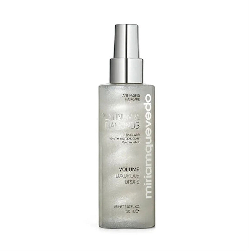 Miriam Quevedo Platinos ir Diamonds Volume Luxurious Drops – plaukų apimties purškiklis 150ml
