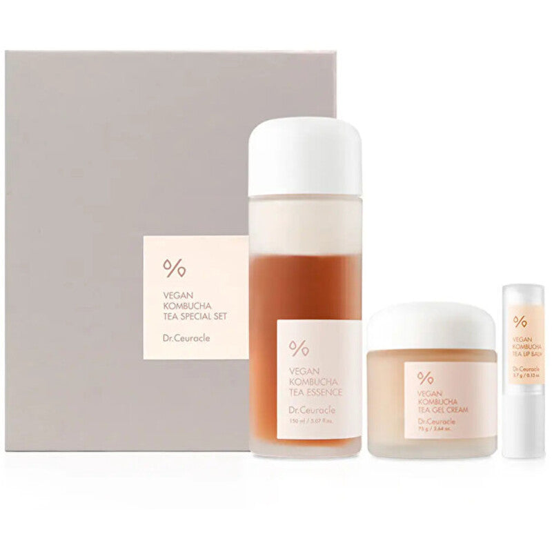 Dr.Ceuracle Vegan Kombucha Tea Special Set – Odos priežiūros dovanų rinkinys