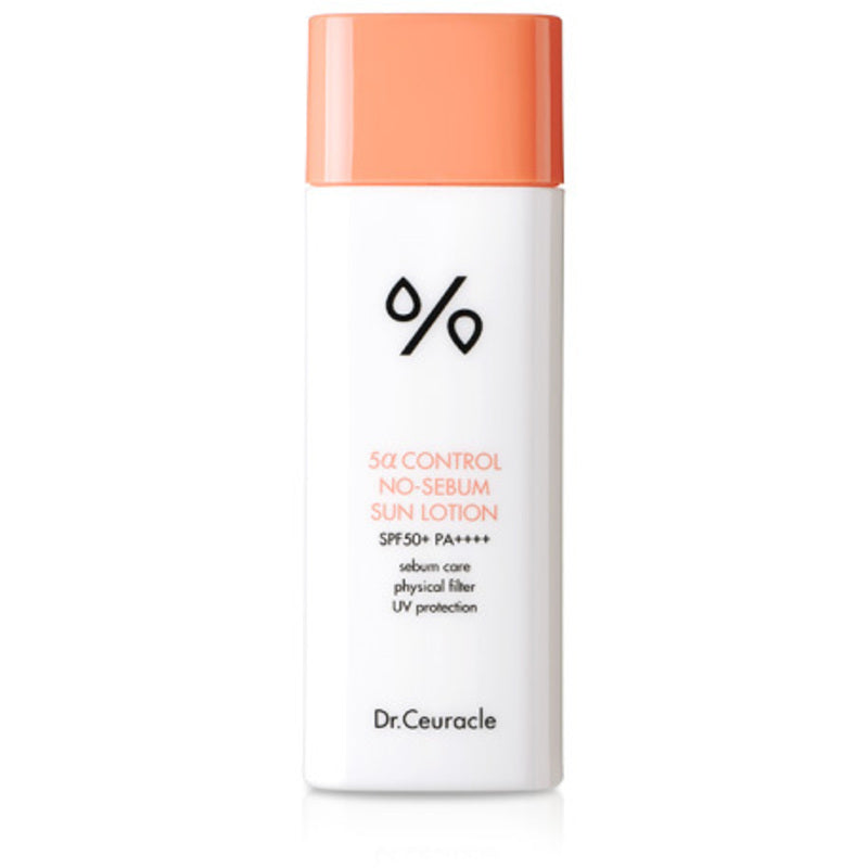 Dr.Ceuracle 5a Control No-Sebum Sun Lotion SPF 50 – losjonas nuo saulės riebiai ir probleminei odai 50ml