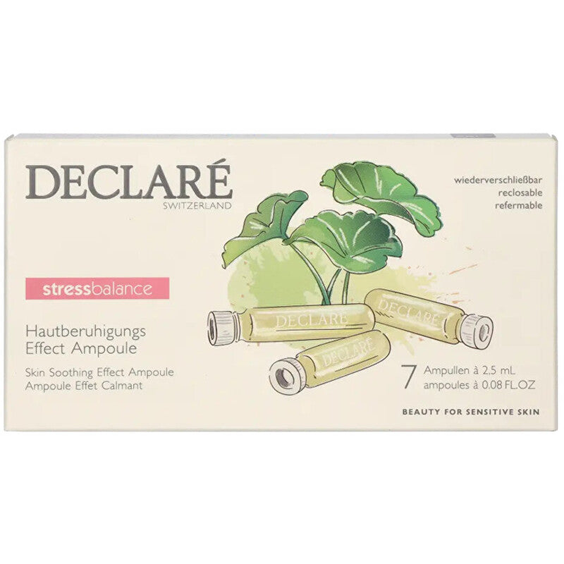 DECLARÉ Stress Balance Skin Soothing Effect Ampoule – Raminanti odą ampulė 2.5ml