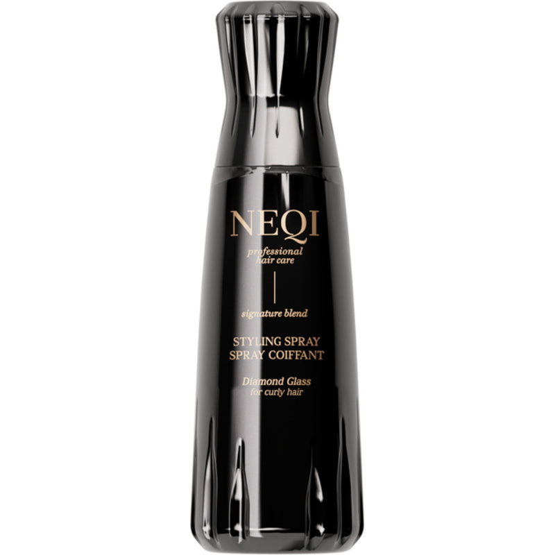 NEQI Diamond Glass Styling Spray – formavimo purškiklis garbanotiems plaukams 180ml
