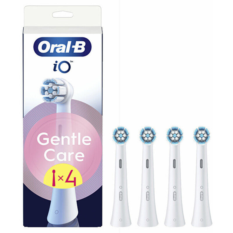 „Oral B iO Gentle Care“ – keičiamos dantų šepetėlio galvutės (4 vnt.)