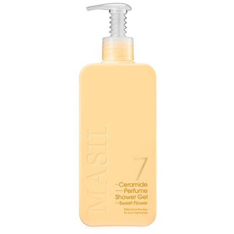 Masil Sweet Flower 7 Ceramide Perfume dušo gelis - Perfumed dušo gelis 500ml