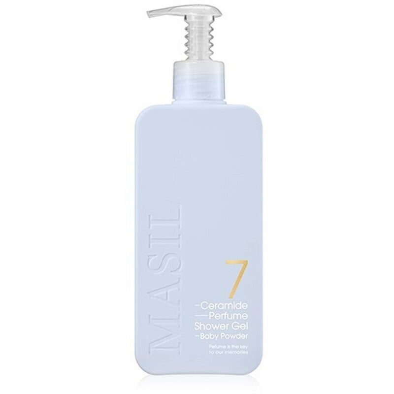 Masil Baby Powder 7 Ceramide Perfume dušo gelis - Perfumed dušo gelis 500ml