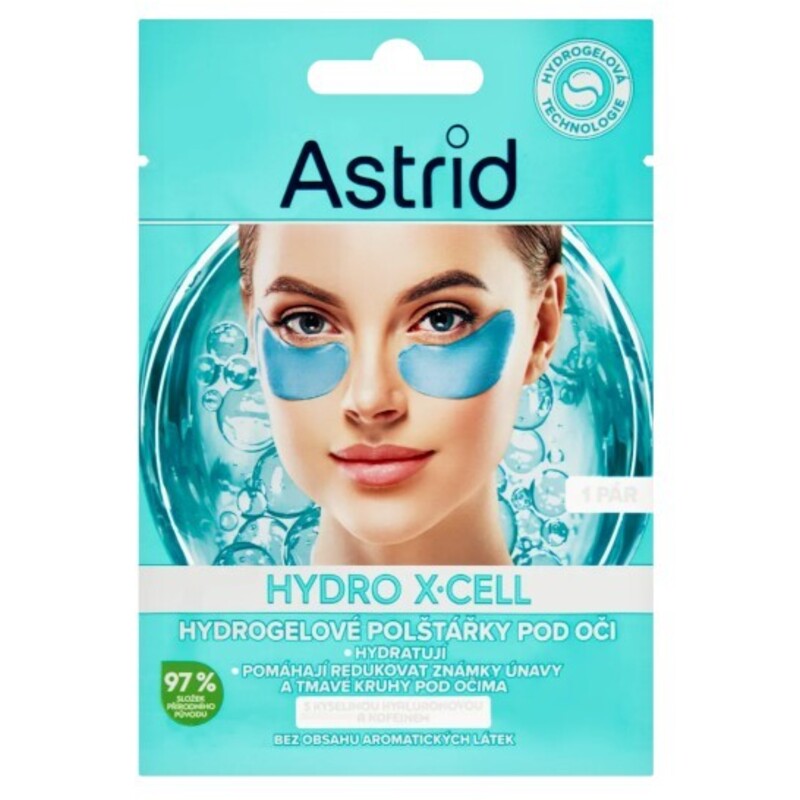 Astrid Hydro X-Cell – Hidrogelio pagalvėlės po akimis