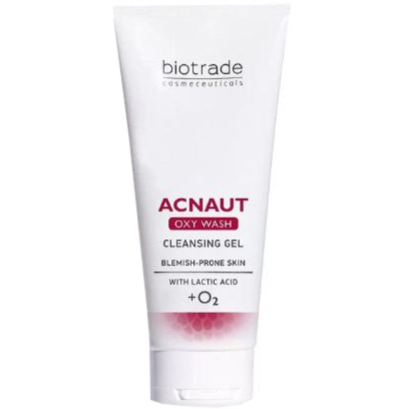 Biotrade Acnaut Oxy Wash Cleansing Gel – valomasis gelis probleminei odai 200ml