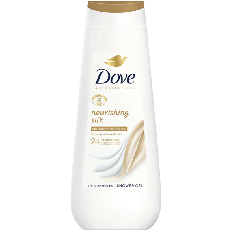 Dove Advanced Care Nourishing Silk dušo gelis – maitinamoji dušo želė 400ml