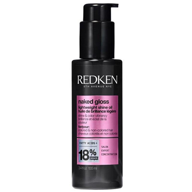 Redken Naked Gloss Lightweight Shine Oil – lengvas aliejus plaukams spindinti 100ml