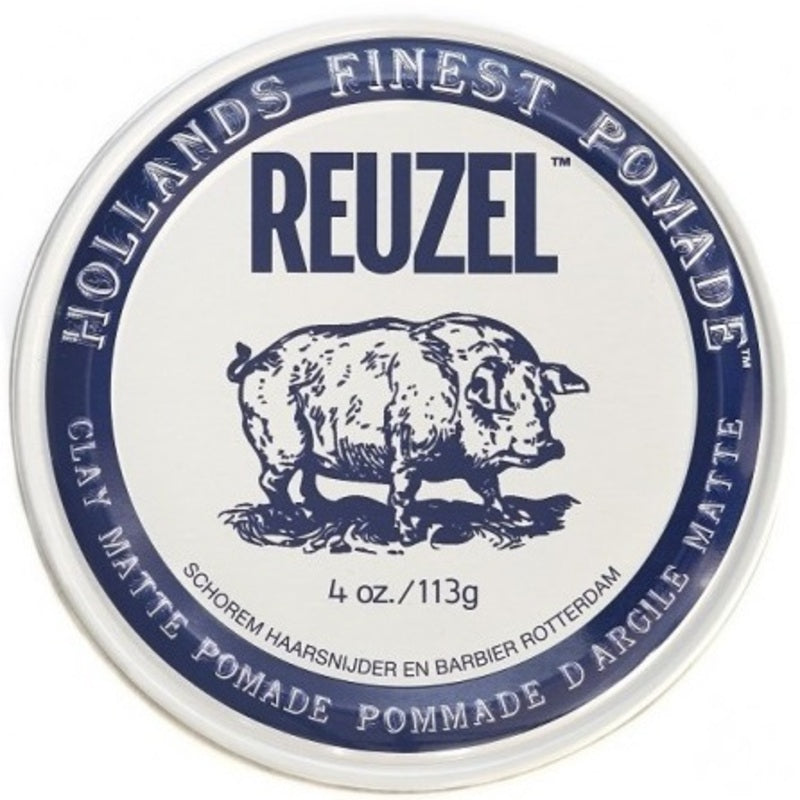 Reuzel Clay Matte Pomade – Matinis plaukų pomadas su moliu 95ml