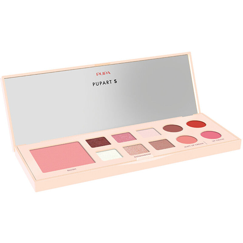 Pupa Pupart Small Ivory Palette - Cheek paletė 11.4g
