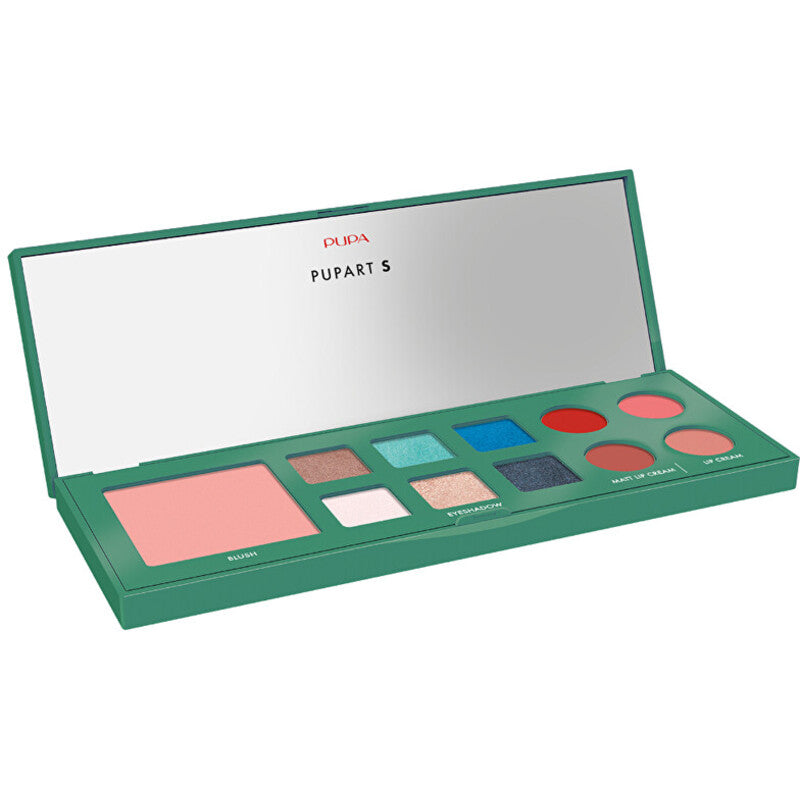 Pupa Pupart Small Green Palette – veido paletė 11.4g