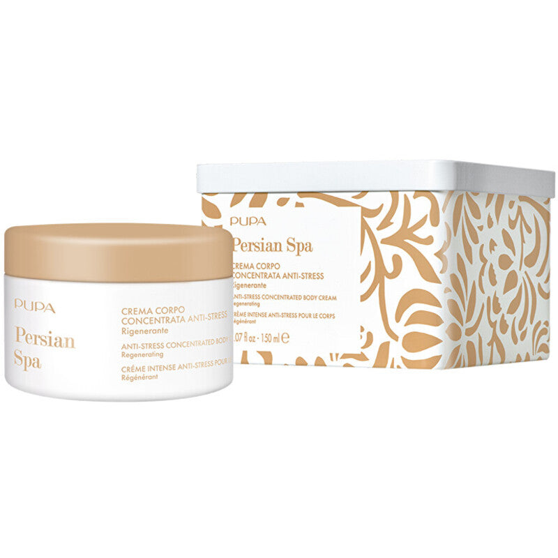 Pupa Persian Spa Anti-Stress Concentrate Body Cream – Kūno kremas dėžutėje 150ml